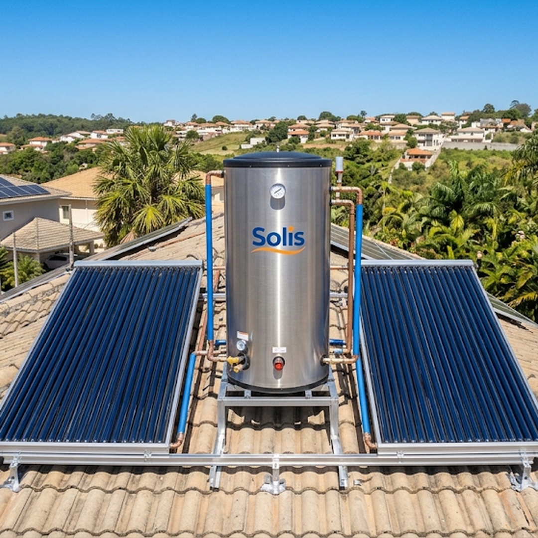 Boiler Solar Solis aquecimento solar para banho